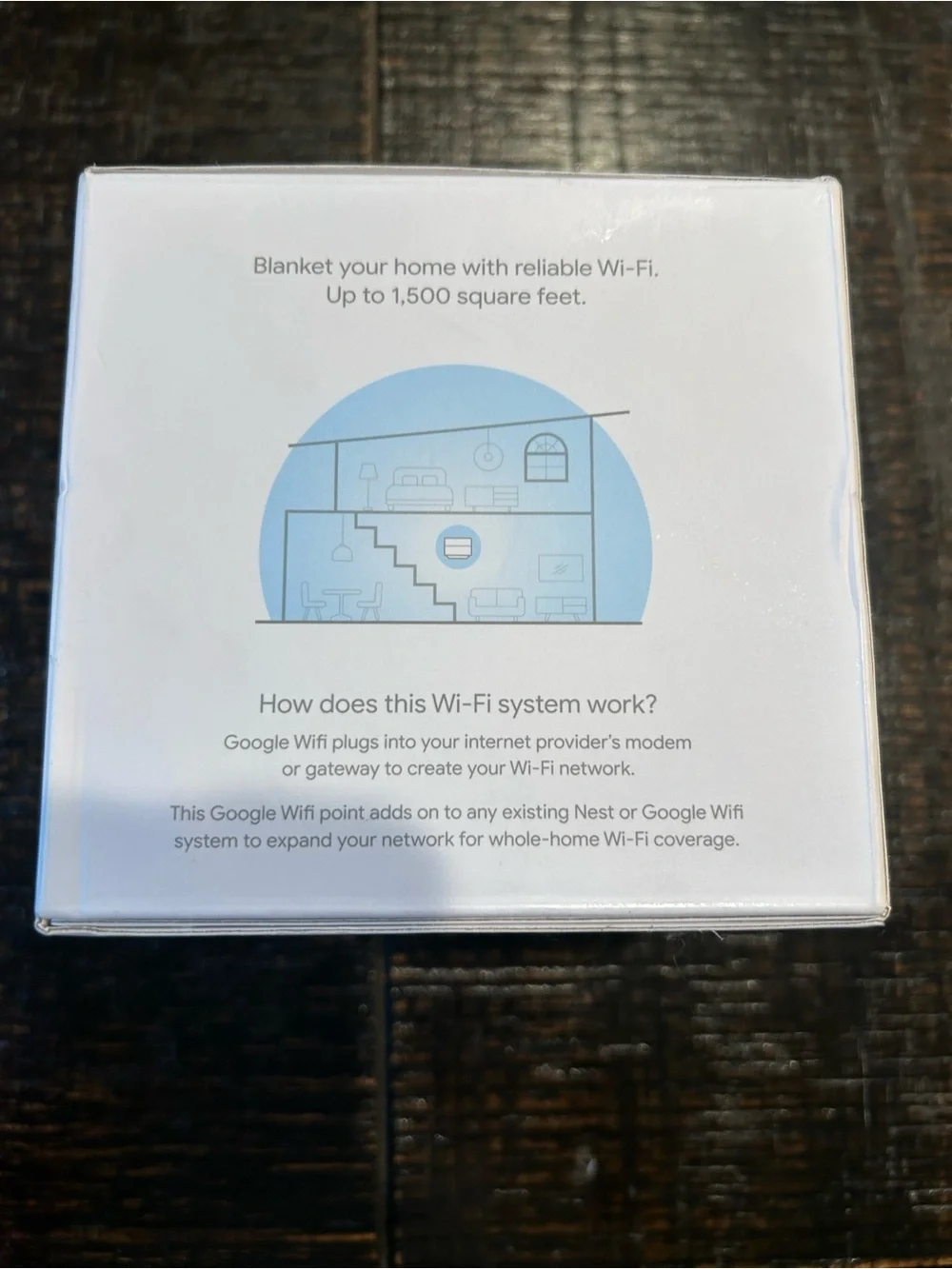 Google White Wi‑Fi Point - Home Router